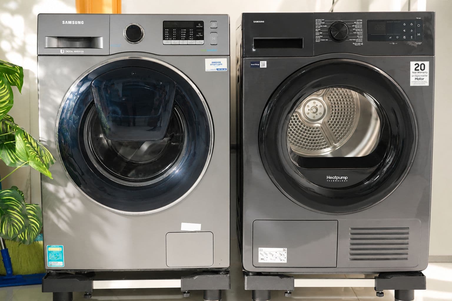 Free washer & dryer